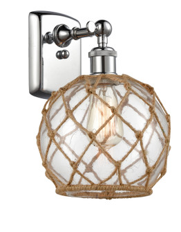Ballston One Light Wall Sconce in Polished Chrome (405|516-1W-PC-G122-8RB)