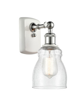 Ballston One Light Wall Sconce in White Polished Chrome (405|516-1W-WPC-G394)