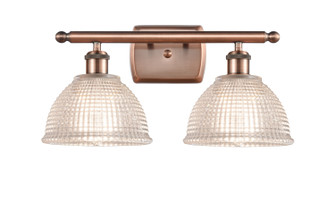 Ballston Two Light Bath Vanity in Antique Copper (405|516-2W-AC-G422)
