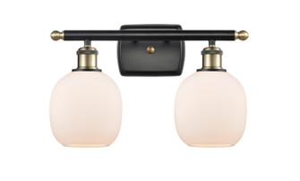 Ballston Two Light Bath Vanity in Black Antique Brass (405|516-2W-BAB-G101)