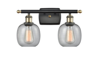 Ballston Two Light Bath Vanity in Black Antique Brass (405|516-2W-BAB-G104)