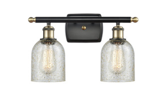Ballston Two Light Bath Vanity in Black Antique Brass (405|516-2W-BAB-G259)