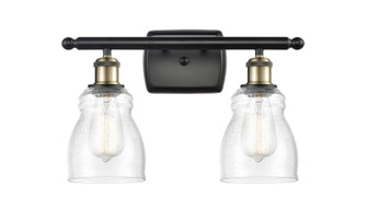 Ballston Two Light Bath Vanity in Black Antique Brass (405|516-2W-BAB-G394)