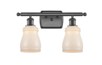 Ballston Two Light Bath Vanity in Oil Rubbed Bronze (405|516-2W-OB-G391)