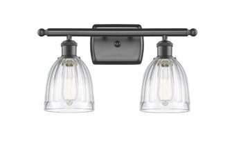 Ballston Two Light Bath Vanity in Oil Rubbed Bronze (405|516-2W-OB-G442)