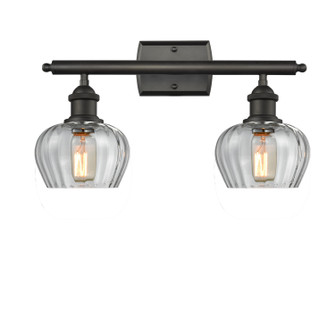 Ballston Two Light Bath Vanity in Oil Rubbed Bronze (405|516-2W-OB-G92)