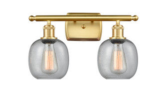 Ballston Two Light Bath Vanity in Satin Gold (405|516-2W-SG-G104)