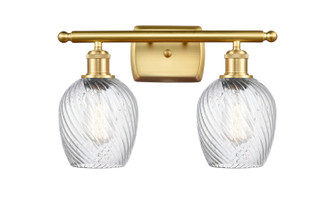 Ballston Two Light Bath Vanity in Satin Gold (405|516-2W-SG-G292)
