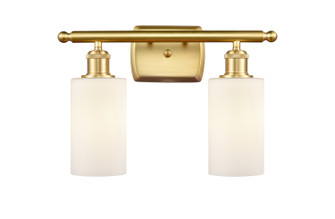 Ballston Two Light Bath Vanity in Satin Gold (405|516-2W-SG-G801)