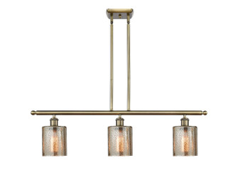 Ballston Three Light Island Pendant in Antique Brass (405|516-3I-AB-G116)