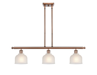 Ballston LED Island Pendant in Antique Copper (405|516-3I-AC-G411-LED)