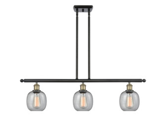 Ballston Three Light Island Pendant in Black Antique Brass (405|516-3I-BAB-G104)