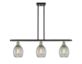 Ballston Three Light Island Pendant in Black Antique Brass (405|516-3I-BAB-G82)