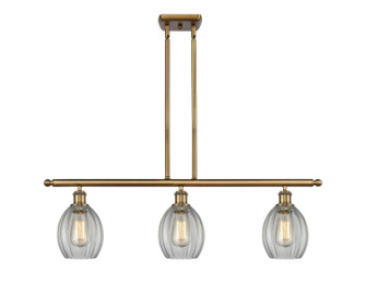 Ballston Three Light Island Pendant in Brushed Brass (405|516-3I-BB-G82)