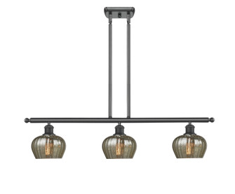 Ballston Three Light Island Pendant in Matte Black (405|516-3I-BK-G96)