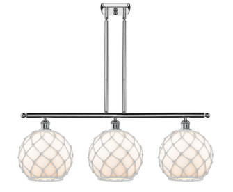Ballston Three Light Island Pendant in Polished Chrome (405|516-3I-PC-G121-10RW)
