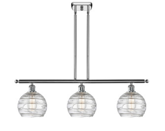 Ballston Three Light Island Pendant in Polished Chrome (405|516-3I-PC-G1213-8)