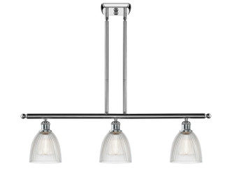 Ballston Three Light Island Pendant in Polished Chrome (405|516-3I-PC-G382)