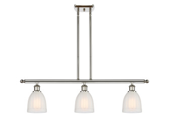Ballston Three Light Island Pendant in Polished Nickel (405|516-3I-PN-G441)
