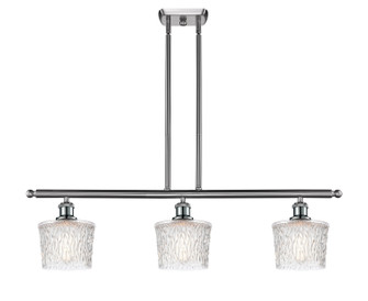 Ballston Three Light Island Pendant in Brushed Satin Nickel (405|516-3I-SN-G402)