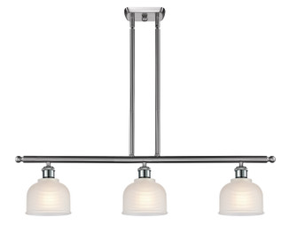 Ballston LED Island Pendant in Brushed Satin Nickel (405|516-3I-SN-G411-LED)