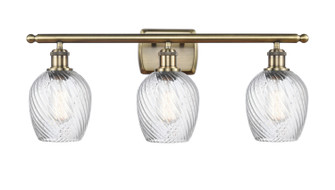 Ballston Three Light Bath Vanity in Antique Brass (405|516-3W-AB-G292)