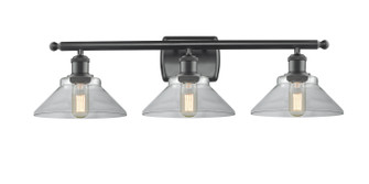 Ballston Three Light Bath Vanity in Matte Black (405|516-3W-BK-G132)