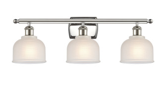 Ballston LED Bath Vanity in Polished Nickel (405|516-3W-PN-G411-LED)