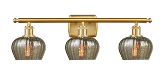 Ballston Three Light Bath Vanity in Satin Gold (405|516-3W-SG-G96)