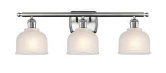 Ballston LED Bath Vanity in Brushed Satin Nickel (405|516-3W-SN-G411-LED)