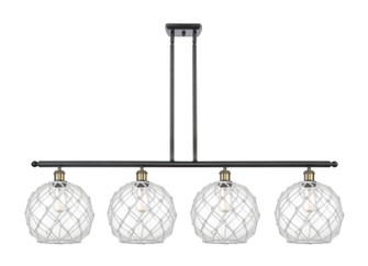 Ballston LED Island Pendant in Black Antique Brass (405|516-4I-BAB-G122-10RW-LED)