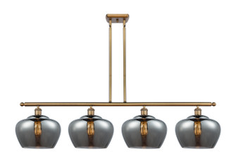 Ballston Four Light Island Pendant in Brushed Brass (405|516-4I-BB-G93-L)