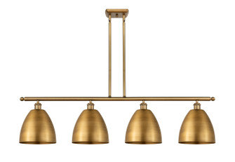 Ballston Four Light Island Pendant in Brushed Brass (405|516-4I-BB-MBD-9-BB)