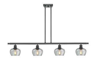 Ballston Four Light Island Pendant in Matte Black (405|516-4I-BK-G92)