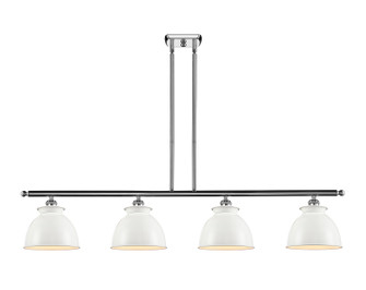 Ballston Four Light Island Pendant in Polished Chrome (405|516-4I-PC-M14-W)