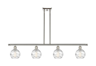 Ballston LED Island Pendant in Polished Nickel (405|516-4I-PN-G1213-6-LED)
