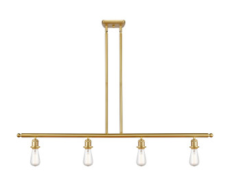 Ballston Four Light Island Pendant in Satin Gold (405|516-4I-SG)