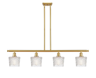 Ballston Four Light Island Pendant in Satin Gold (405|516-4I-SG-G402)