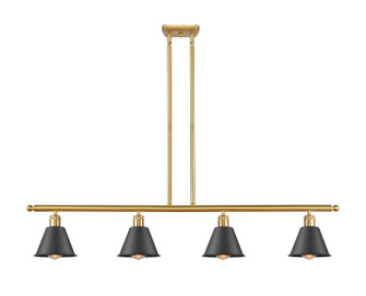 Ballston LED Island Pendant in Satin Gold (405|516-4I-SG-M8-LED)
