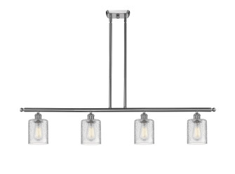 Ballston Four Light Island Pendant in Brushed Satin Nickel (405|516-4I-SN-G112)