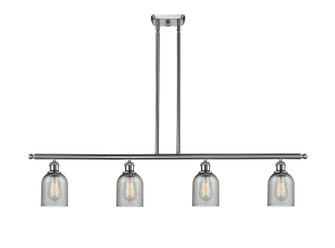 Ballston Four Light Island Pendant in Brushed Satin Nickel (405|516-4I-SN-G257)