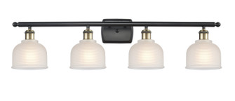 Ballston Four Light Bath Vanity in Black Antique Brass (405|516-4W-BAB-G411)