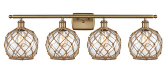 Ballston LED Bath Vanity in Brushed Brass (405|516-4W-BB-G122-8RB-LED)
