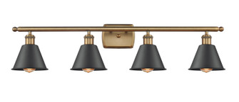 Ballston Four Light Bath Vanity in Brushed Brass (405|516-4W-BB-M8)