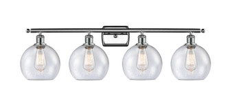 Ballston Four Light Bath Vanity in Polished Chrome (405|516-4W-PC-G124-8)