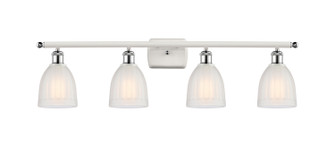 Ballston LED Bath Vanity in White Polished Chrome (405|516-4W-WPC-G441-LED)