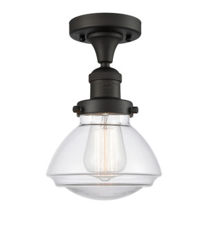 Franklin Restoration LED Semi-Flush Mount in Oil Rubbed Bronze (405|517-1CH-OB-G322-LED)