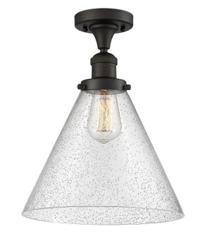 Franklin Restoration LED Semi-Flush Mount in Oil Rubbed Bronze (405|517-1CH-OB-G44-L-LED)