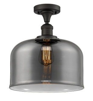 Franklin Restoration One Light Semi-Flush Mount in Oil Rubbed Bronze (405|517-1CH-OB-G73-L)
