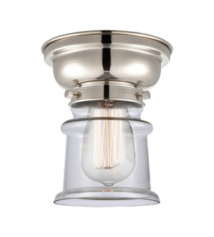 Franklin Restoration One Light Flush Mount in Polished Nickel (405|623-1F-PN-G182S)